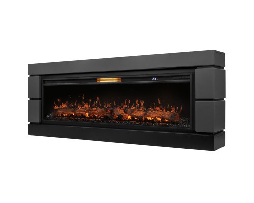 Каминокомплект: Очаг Royal Thermo Aurora RTFP/P-AR60LS, портал Moderno 60, графит Каминокомплект: Очаг Royal Thermo Aurora RTFP/P-AR60LS, портал Moderno 60, графит