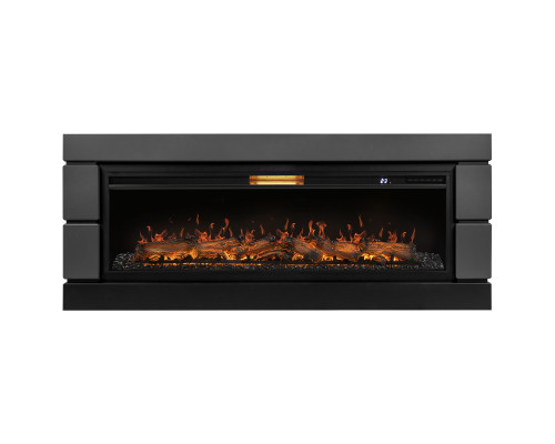 Каминокомплект: Очаг Royal Thermo Aurora RTFP/P-AR60LS, портал Moderno 60, графит Каминокомплект: Очаг Royal Thermo Aurora RTFP/P-AR60LS, портал Moderno 60, графит