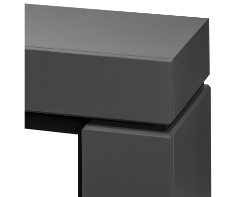 Каминокомплект: Очаг Royal Thermo Aurora RTFP/P-AR60LS, портал Moderno 60, графит Каминокомплект: Очаг Royal Thermo Aurora RTFP/P-AR60LS, портал Moderno 60, графит