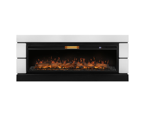 Каминокомплект: Очаг Royal Thermo Aurora RTFP/P-AR60LS, портал Moderno 60, белый Каминокомплект: Очаг Royal Thermo Aurora RTFP/P-AR60LS, портал Moderno 60, белый