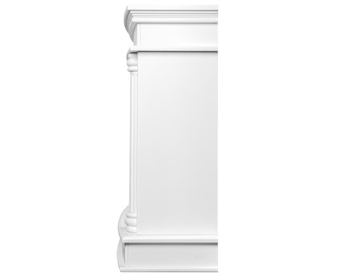 Каминокомплект: Очаг Royal Thermo Aurora RTFP/P-AR60LS, портал Olympia 60, белый Каминокомплект: Очаг Royal Thermo Aurora RTFP/P-AR60LS, портал Olympia 60, белый
