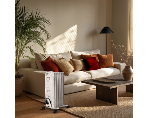 Радиатор масляный AC ELECTRIC AOH/BM-07BW 1500 (7 секций) Радиатор масляный AC ELECTRIC AOH/BM-07BW 1500 (7 секций)