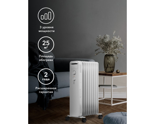 Радиатор масляный Electrolux EOH/BE-09ZW Радиатор масляный Electrolux EOH/BE-09ZW