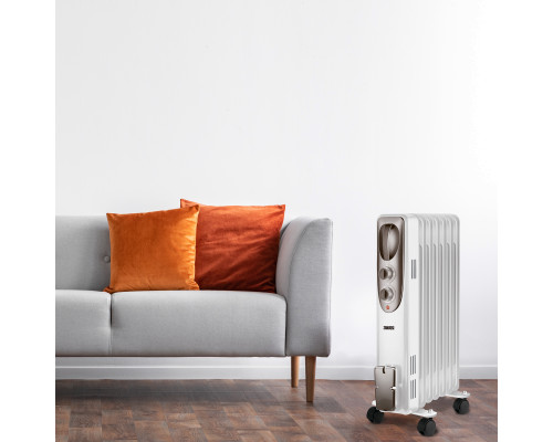 Радиатор масляный Zanussi Espressione ZOH/ES-07WN 1500W (7-секций) Радиатор масляный Zanussi Espressione ZOH/ES-07WN 1500W (7-секций)
