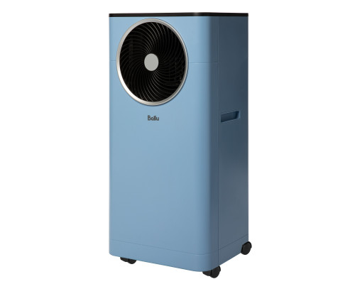 Кондиционер мобильный Ballu Twinkle BPAC-09 DWB/N6 Blue в комплекте с адаптером Ballu UniPort 1.0