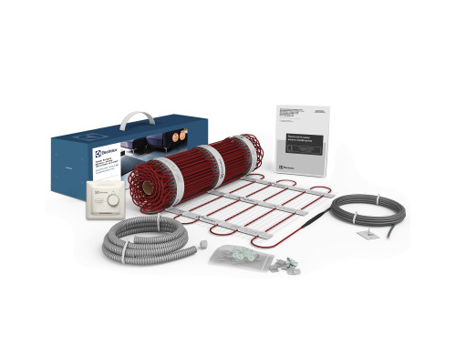 Мат Electrolux EEFM 2-180-10 (комплект теплого пола c терморегулятором) Мат Electrolux EEFM 2-180-10 (комплект теплого пола c терморегулятором)