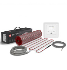 Мат нагревательный Royal Thermo Flat Mat RTFM 2-150-12 с терморегулятором RTS-16