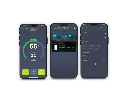 Водонагреватель Ballu BWH/S 50 Smart WiFi DRY+