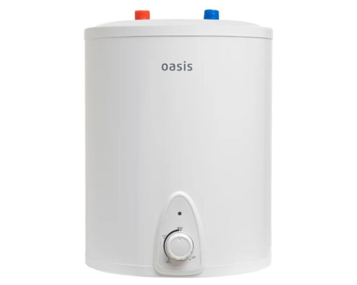 Водонагреватель OASIS LP-10 10 л., под раковиной, 1,5 кВт, бак стальной эмалированный (Китай)