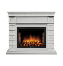 Портал Firelight Bricks 30 камень белый, белая эмаль