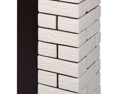 Портал Firelight Bricks Classic камень бежевый, шпон темный дуб Портал Firelight Bricks Classic камень бежевый, шпон темный дуб