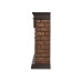 Портал Firelight Bricks Wood 25 камень темный, шпон венге