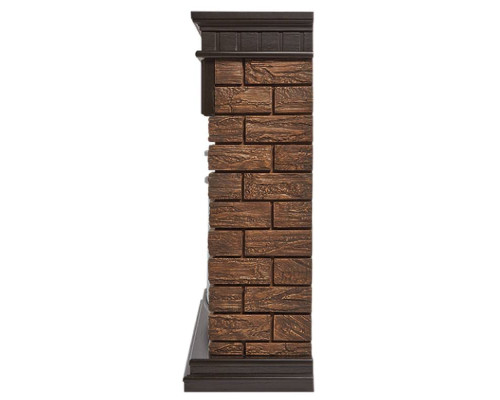 Портал Firelight Bricks Wood 30 камень коричневый, шпон темный дуб Портал Firelight Bricks Wood 30 камень коричневый, шпон темный дуб