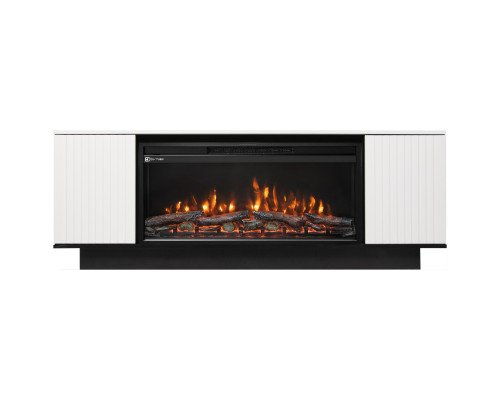 Портал Firelight Como 36 белый, черный, р/в