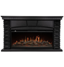 Портал Firelight Porto 40 камень черный шпон венге