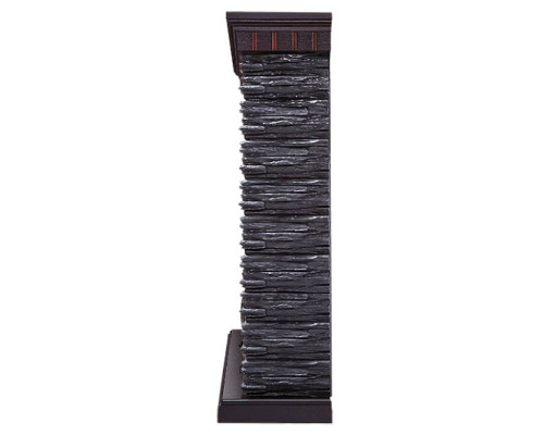 Портал Firelight Porto Classic камень черный, шпон венге