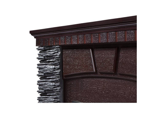 Портал Firelight Porto Classic камень черный, шпон венге