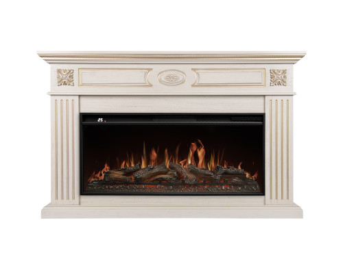 Портал Firelight Siena 42/40/36, слоновая кость с золотой патиной Портал Firelight Siena 42/40/36, слоновая кость с золотой патиной