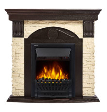 Портал Firelight Torre Classic камень слоновая кость, шпон венге