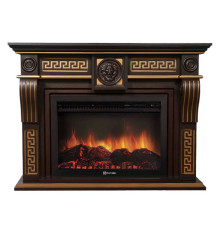 Портал Firelight Vittoriano 30 Темный дуб с золотой патиной
