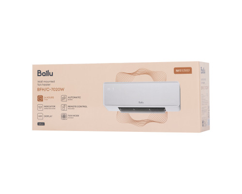 Тепловентилятор настенный Ballu BFH/C-7020W