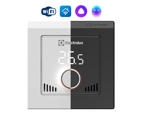 Терморегулятор Electrolux ETS-16W (+ дополнительная черная панель)