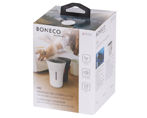 Увлажнитель Boneco U50 (ультразвук, портативный) цвет: белый/white