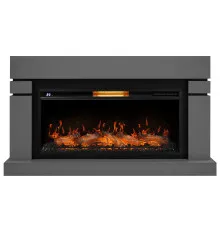 Каминокомплект: Очаг Royal Thermo Aurora RTFP/P-AR40LS, портал Lindos 42/40/36, светло-серый, р/в